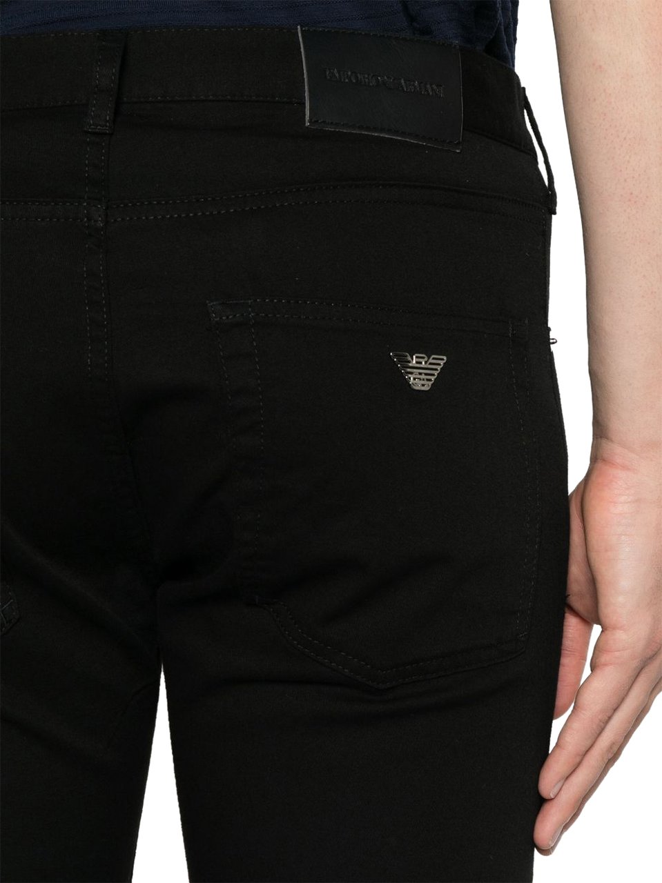 Emporio Armani Jeans Black Zwart