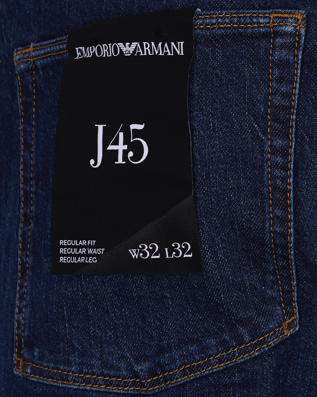 Emporio Armani Jeans Medium Blue Denim 0942 Blauw