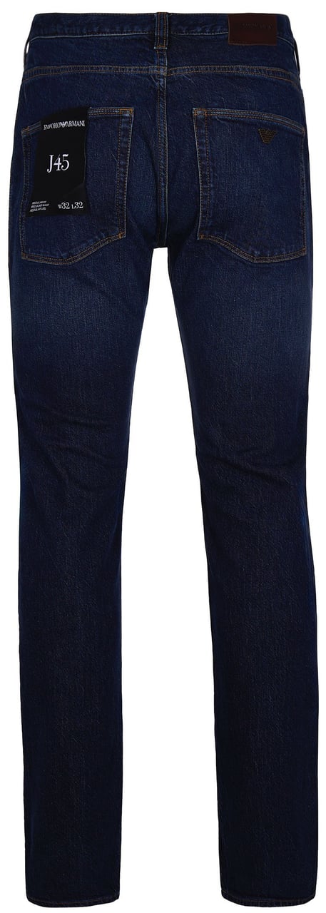 Emporio Armani Jeans Medium Blue Denim 0942 Blauw