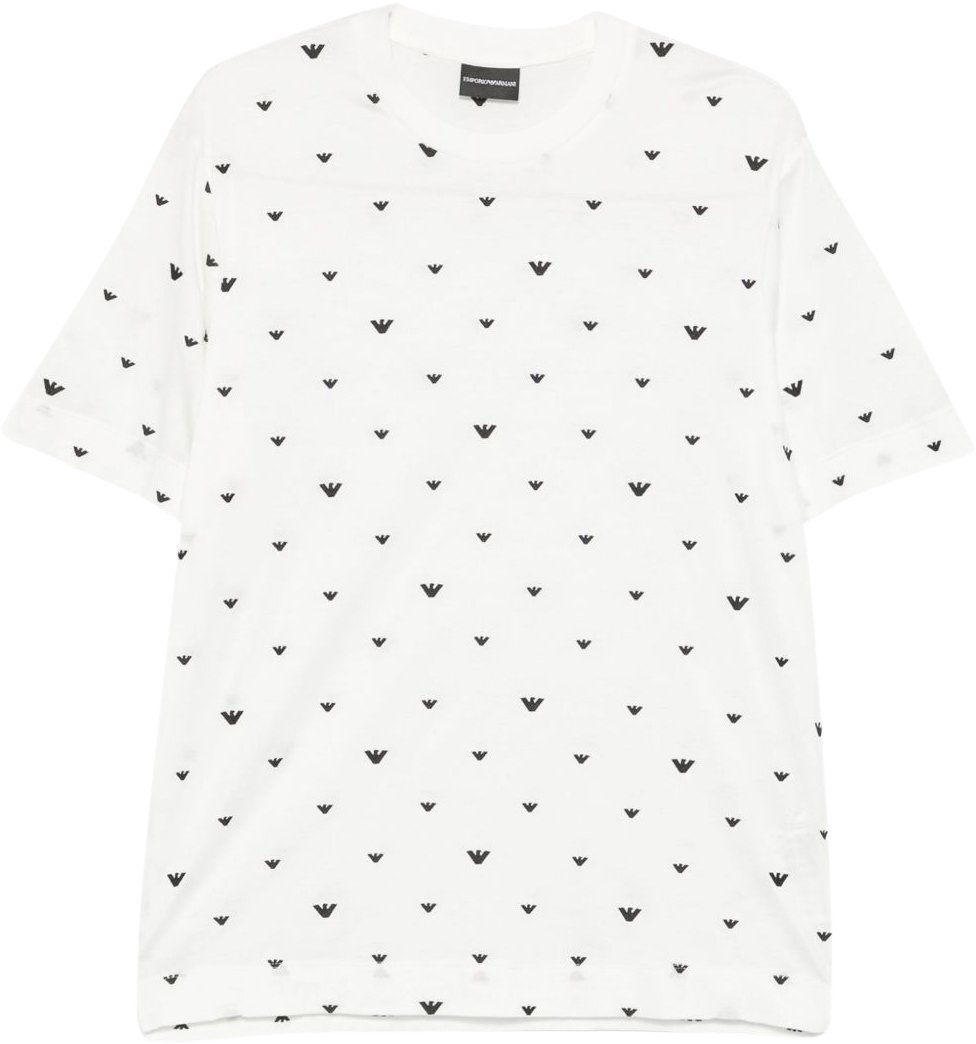 Emporio Armani T-Shirts And Polos White Wit