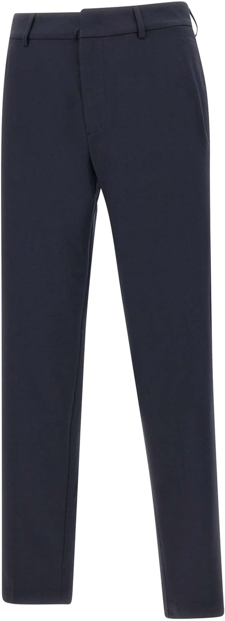 Emporio Armani Trousers Blue Blauw