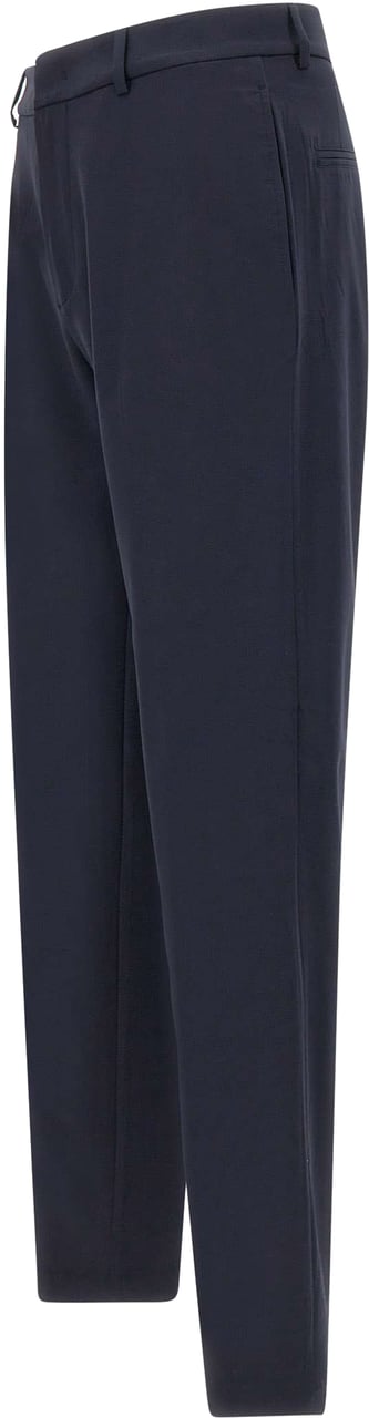 Emporio Armani Trousers Blue Blauw