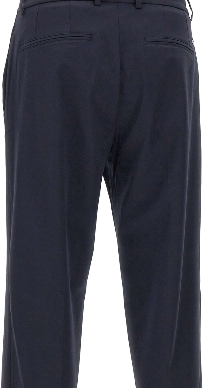 Emporio Armani Trousers Blue Blauw