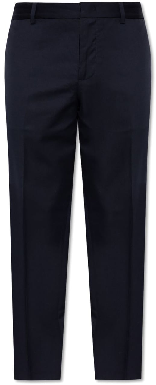 Emporio Armani Trousers Blue Blauw