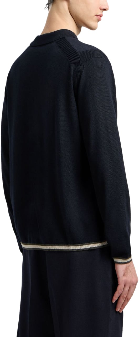 Emporio Armani Heren Armani Pullover Blauw