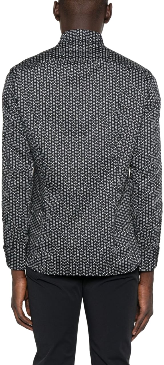 Emporio Armani Shirts Blue Blauw