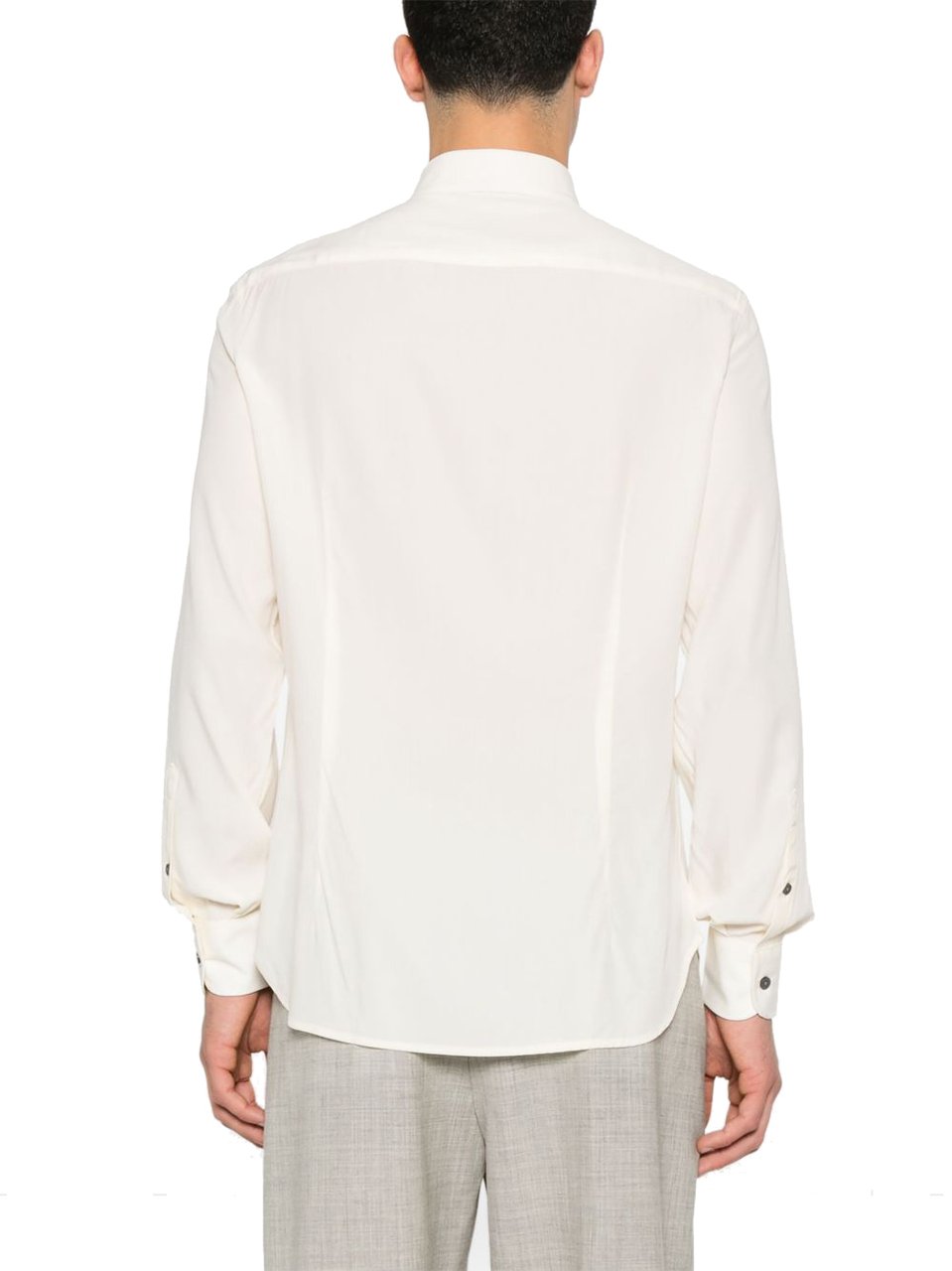 Emporio Armani Shirts Cream Wit