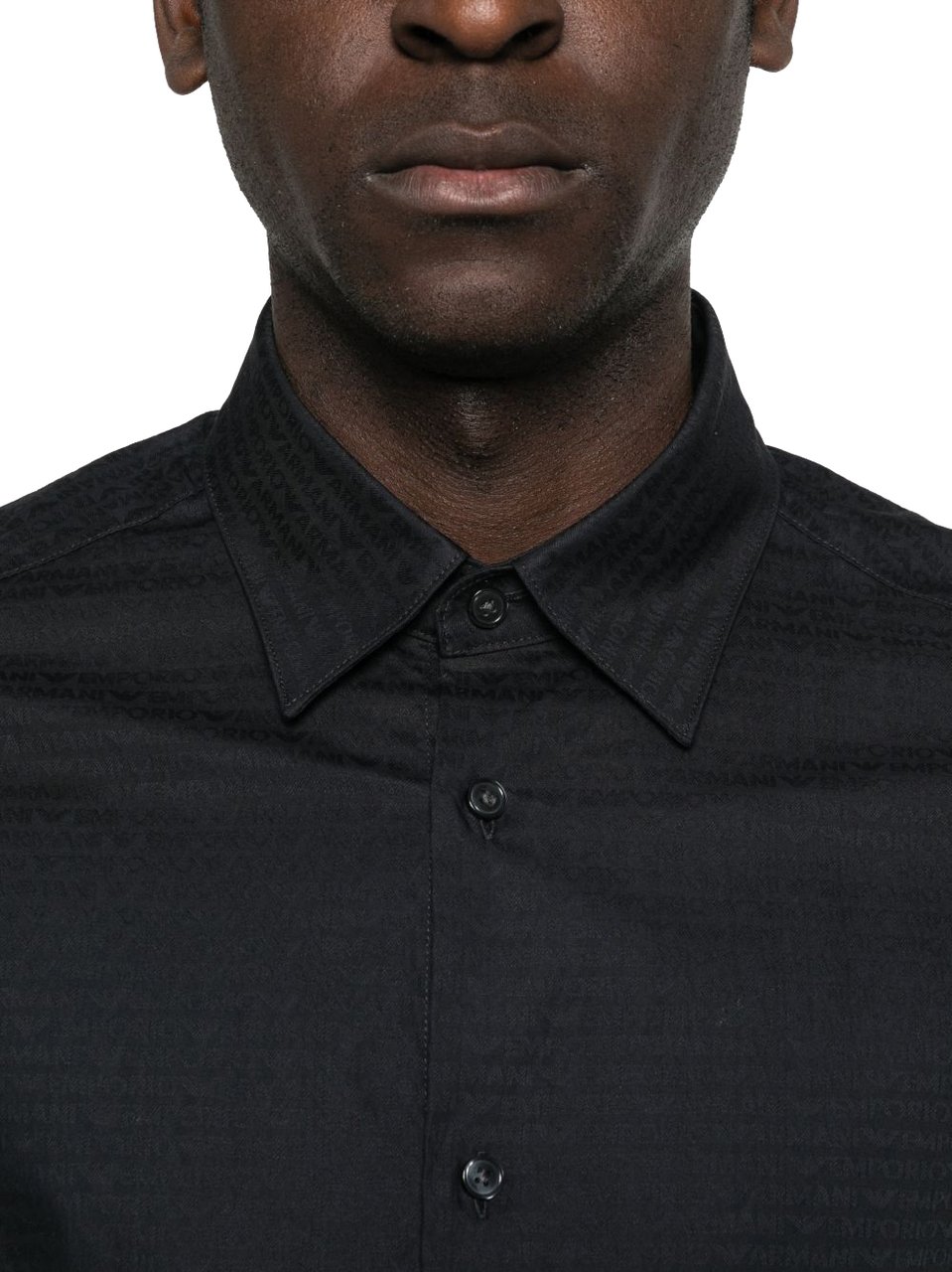 Emporio Armani Shirts Blue Blauw