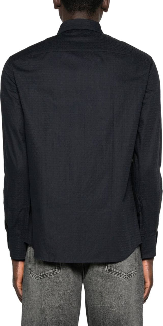 Emporio Armani Shirts Navy Navy