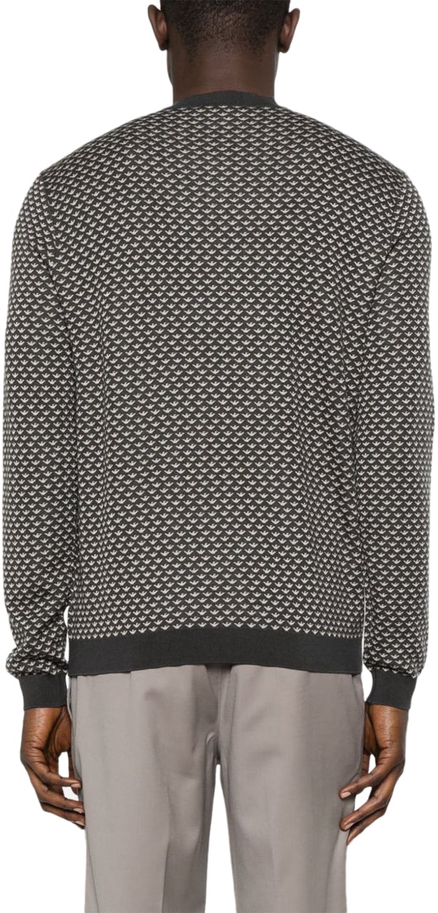 Emporio Armani Sweaters Black Zwart