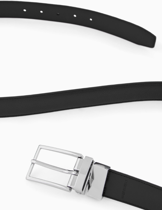 Emporio Armani Belts Black Zwart
