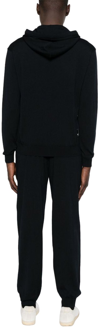 Emporio Armani Sweaters Blue Blauw