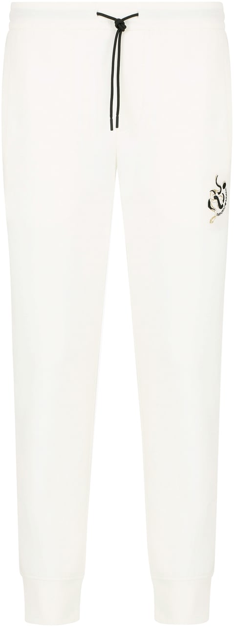 Emporio Armani Trousers Snow White Wit