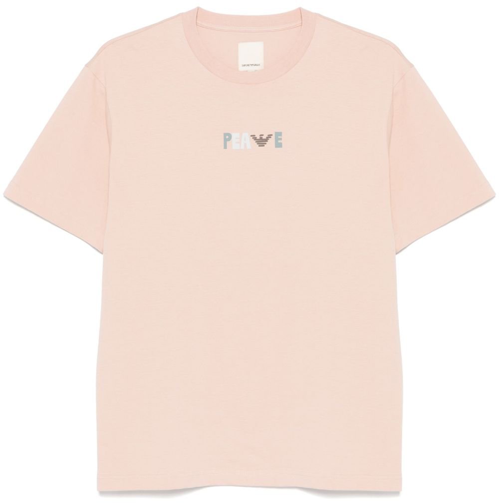 Emporio Armani T-Shirts And Polos Beige Beige