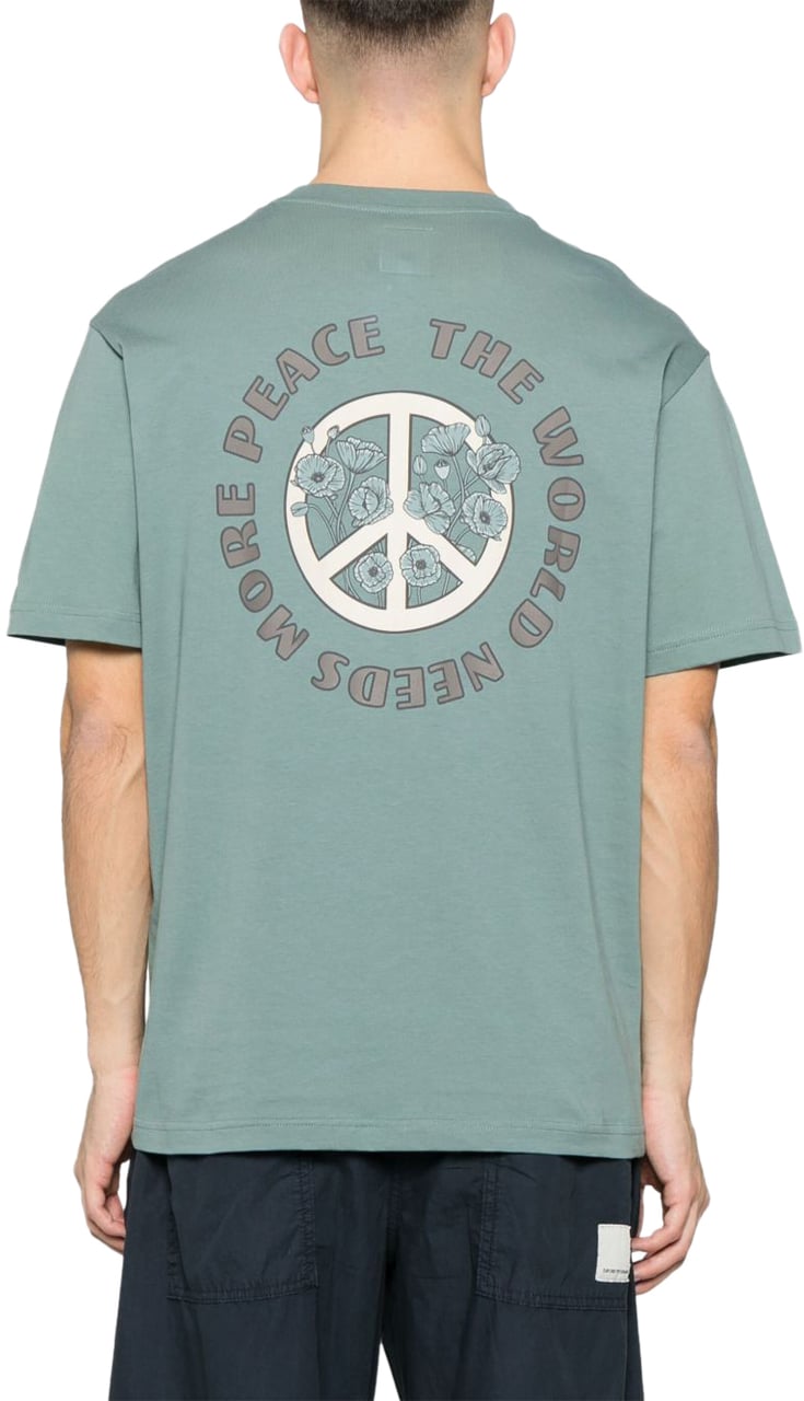 Emporio Armani T-Shirts And Polos Green Groen