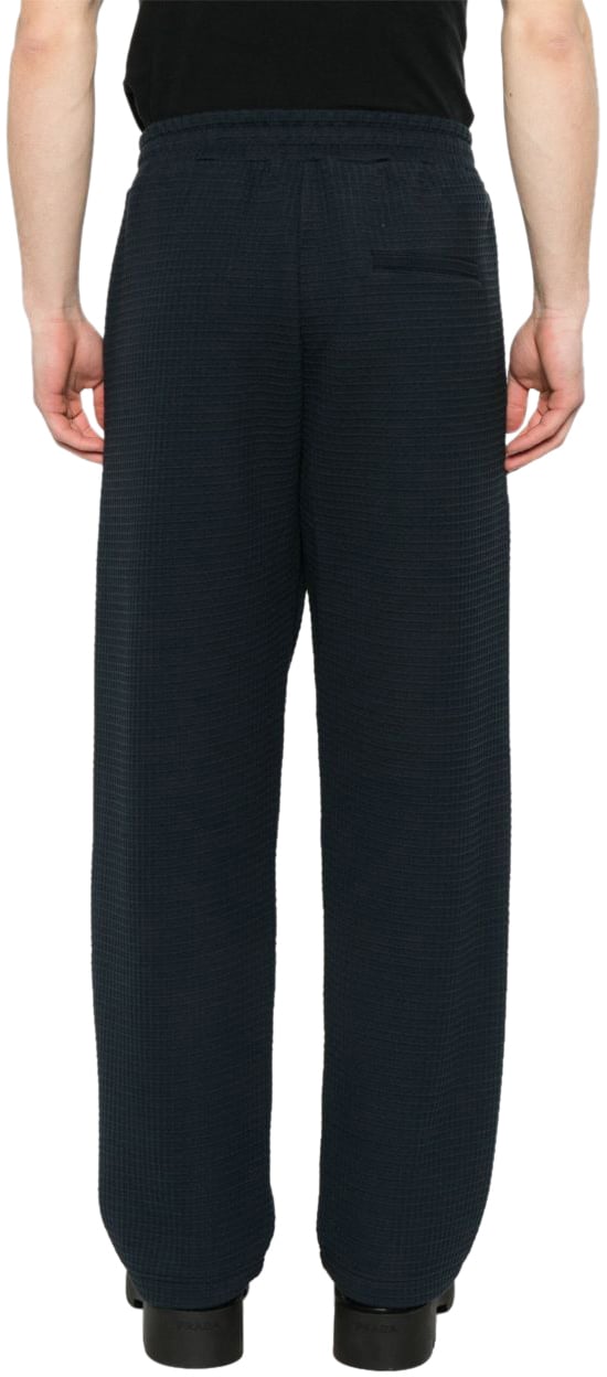 Emporio Armani Trousers Blue Blauw