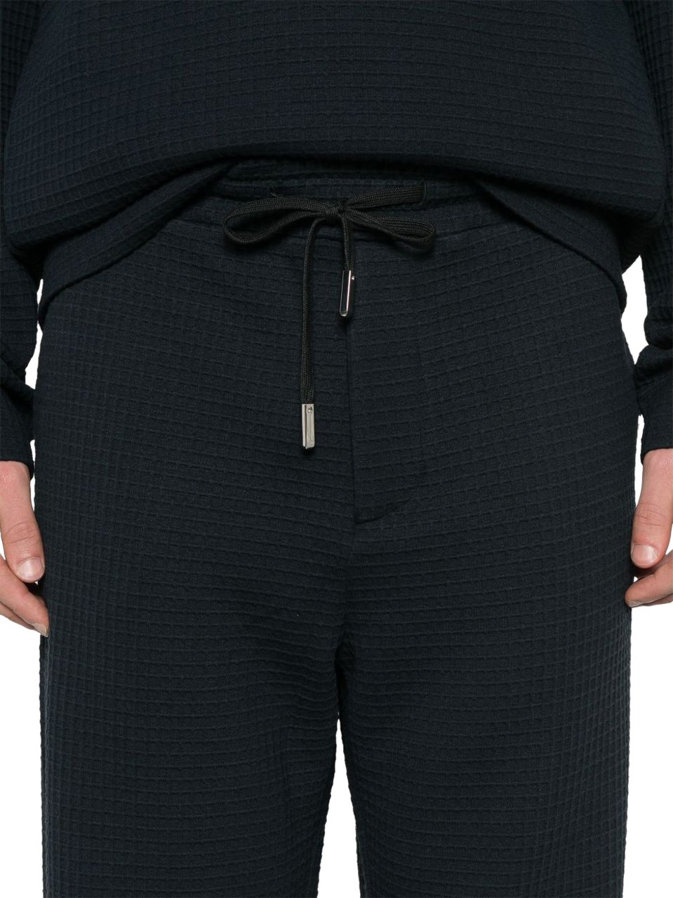 Emporio Armani Trousers Blue Blauw