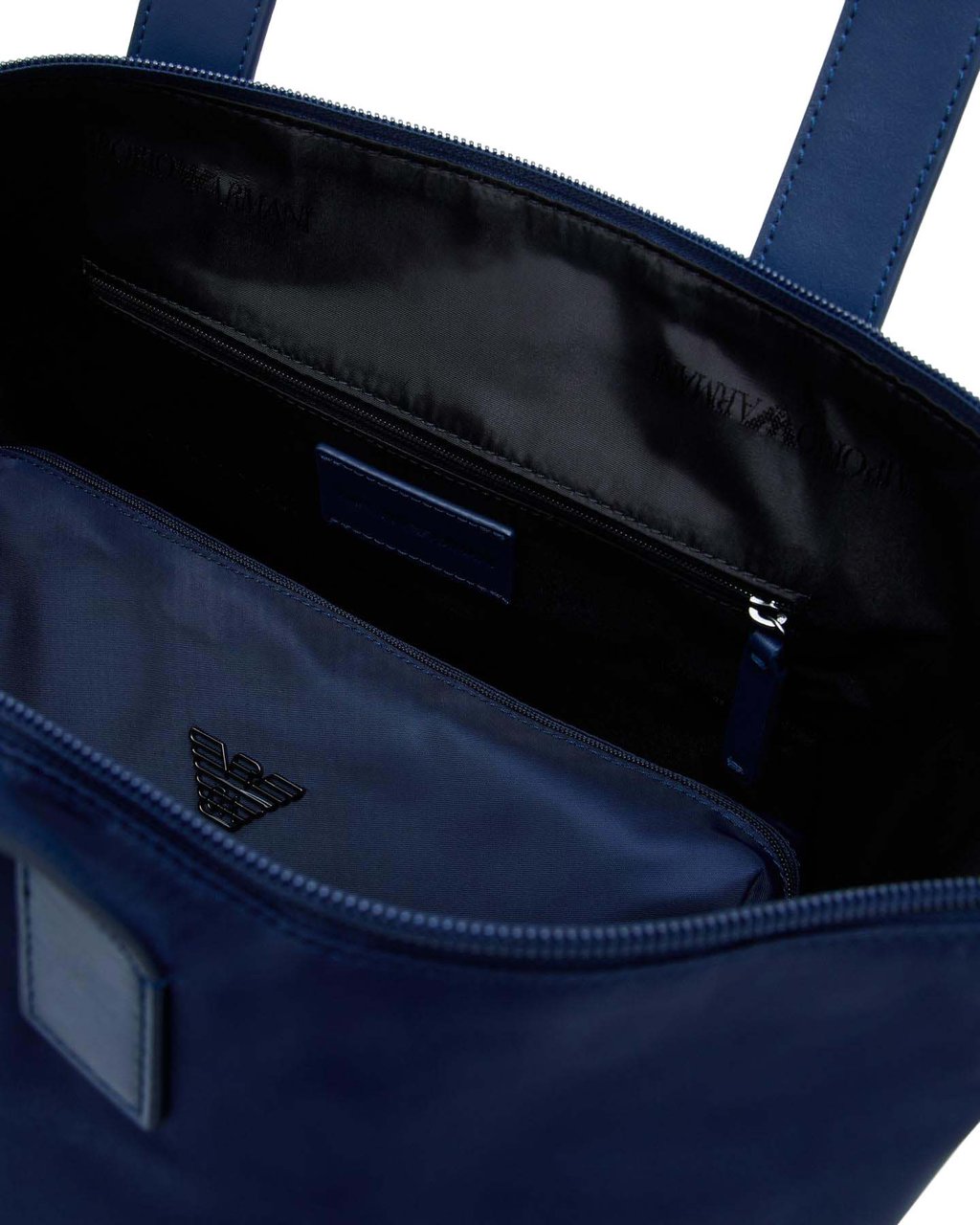 Emporio Armani Heren ASV medium shopper bag Blauw