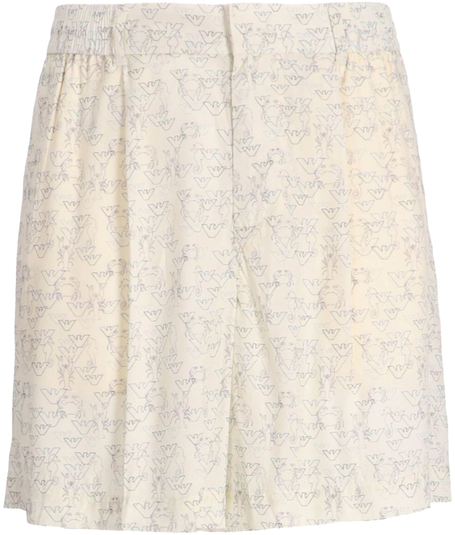 Emporio Armani Shorts White Wit