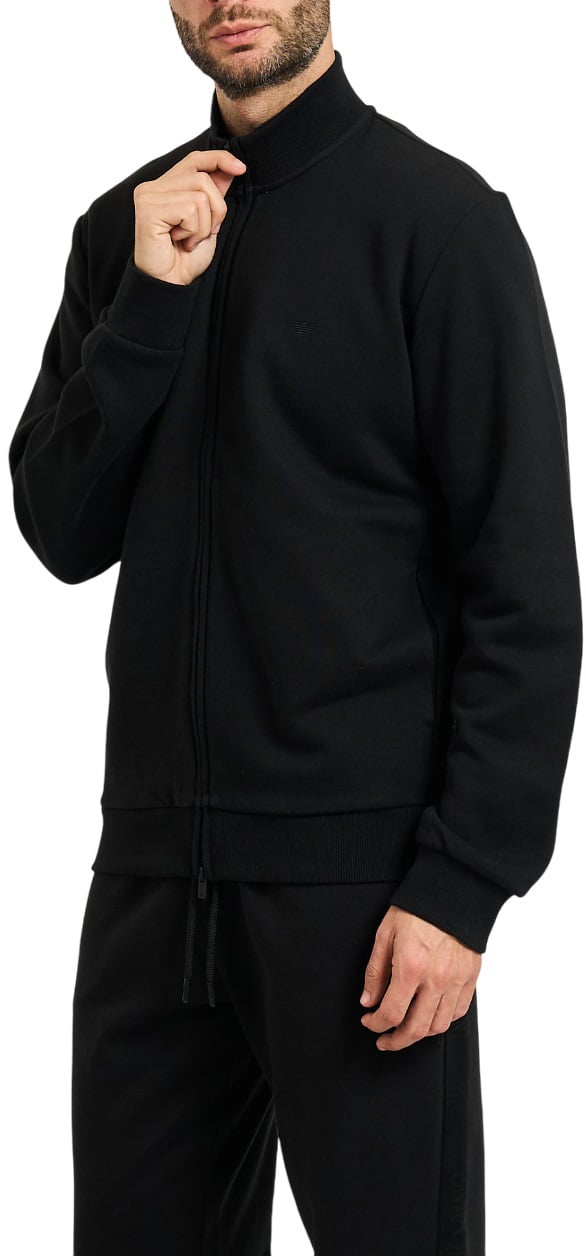 Emporio Armani Switshirt And Pants Zwart