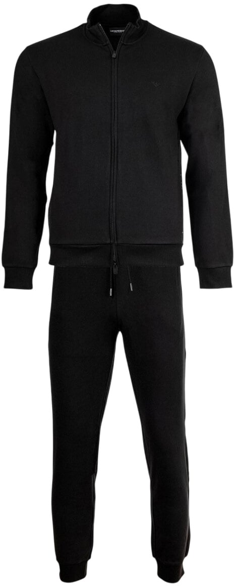 Emporio Armani Switshirt And Pants Zwart