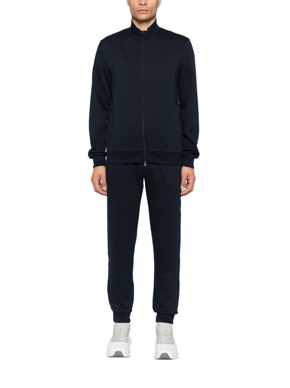 Emporio Armani Sweaters Blue Blauw
