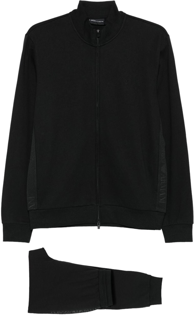 Emporio Armani Sweaters Black Zwart