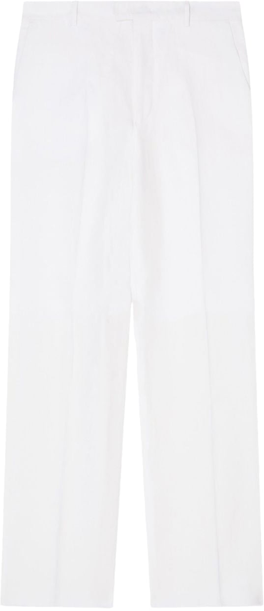 Emporio Armani Trousers White Wit