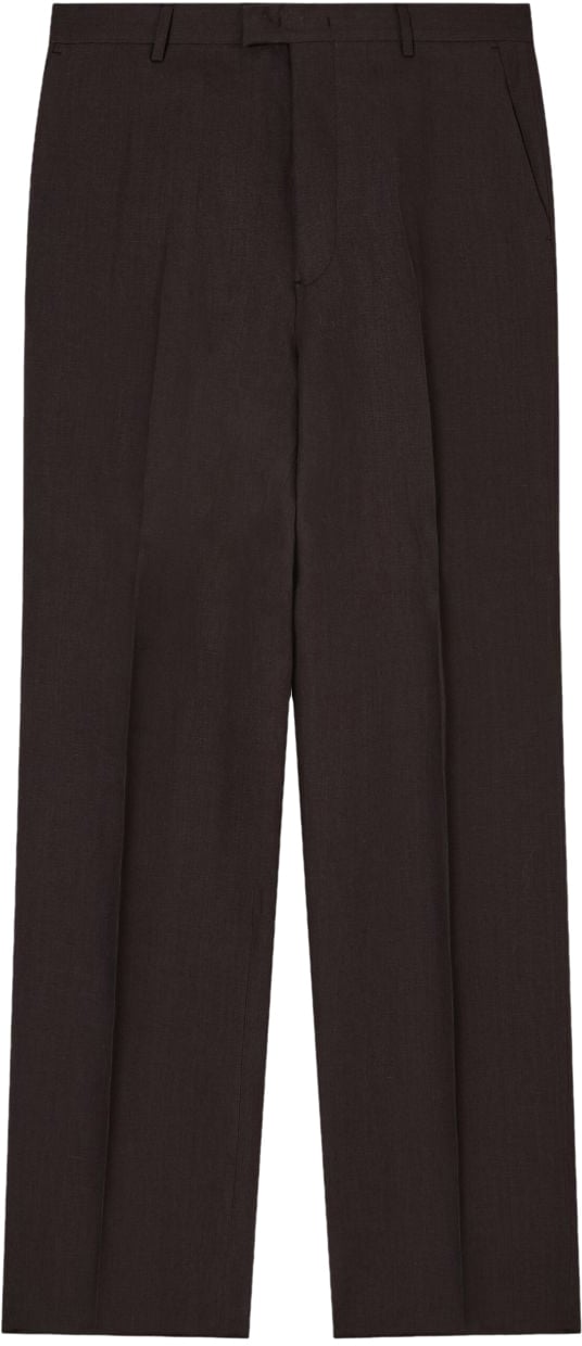 Emporio Armani Trousers Brown Bruin