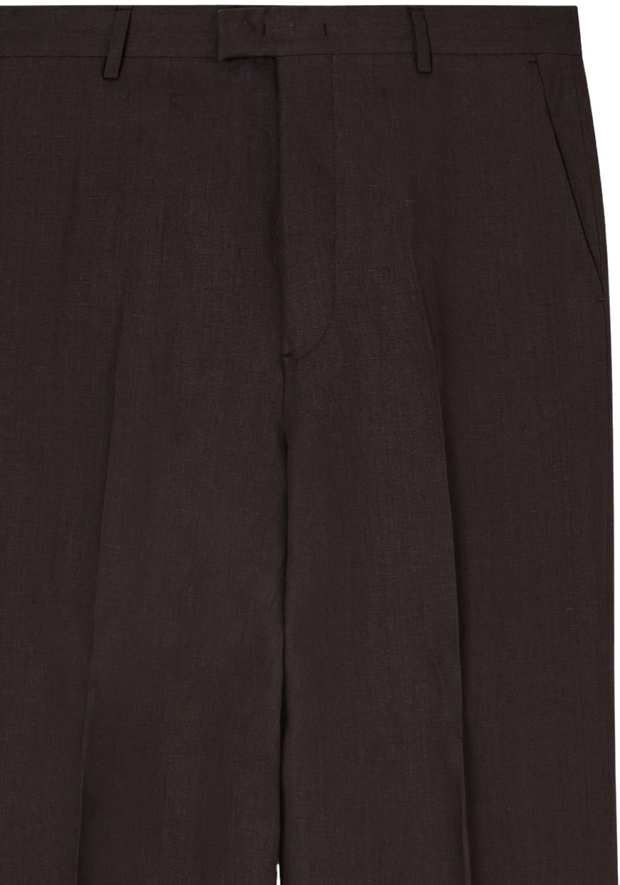 Emporio Armani Trousers Brown Bruin