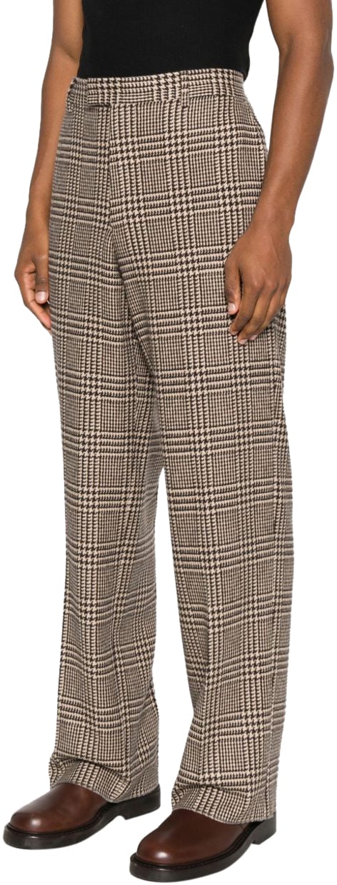 Emporio Armani Trousers Brown Bruin
