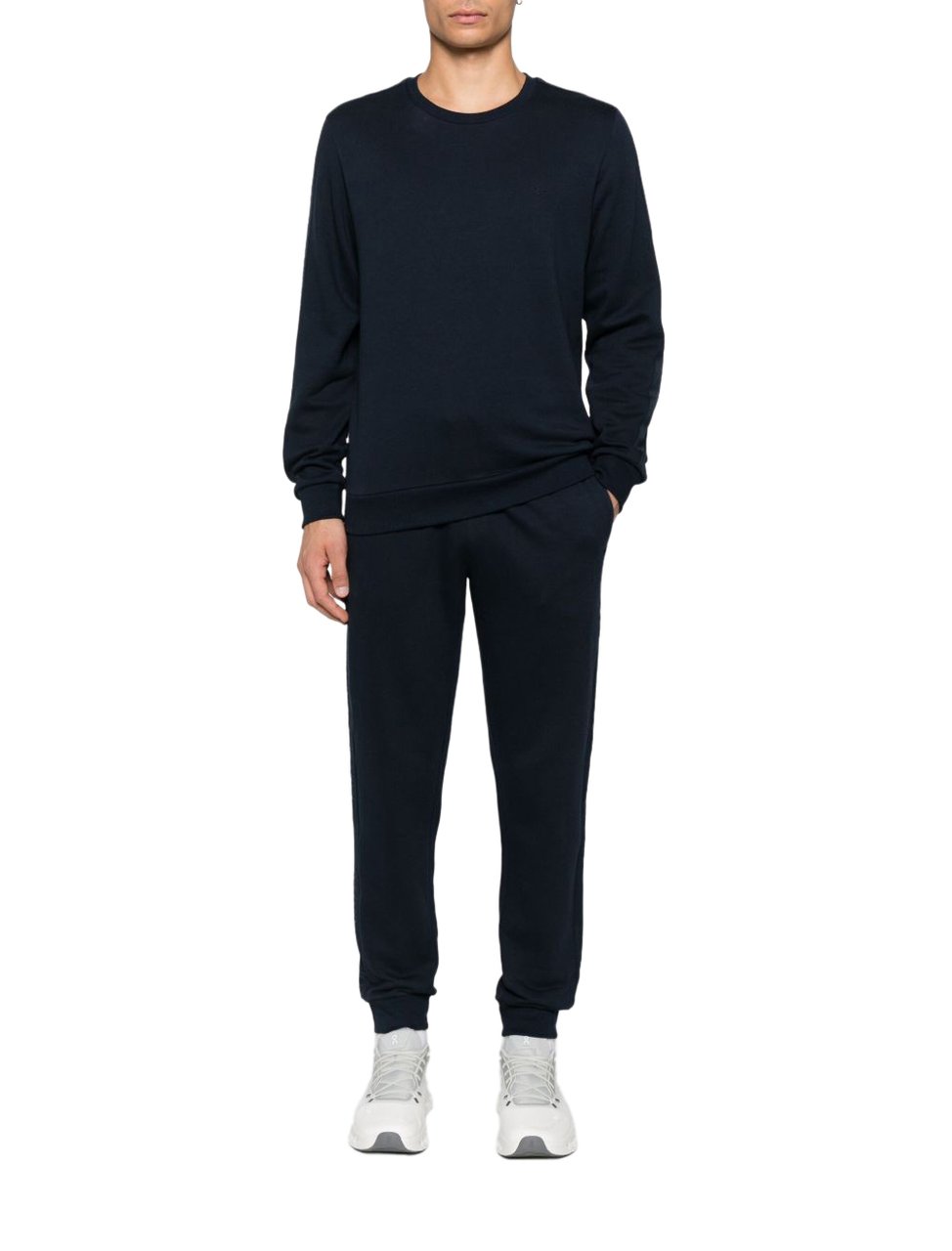 Emporio Armani Sweaters Blue Blauw