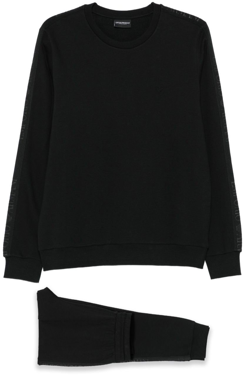 Emporio Armani Sweaters Black Zwart