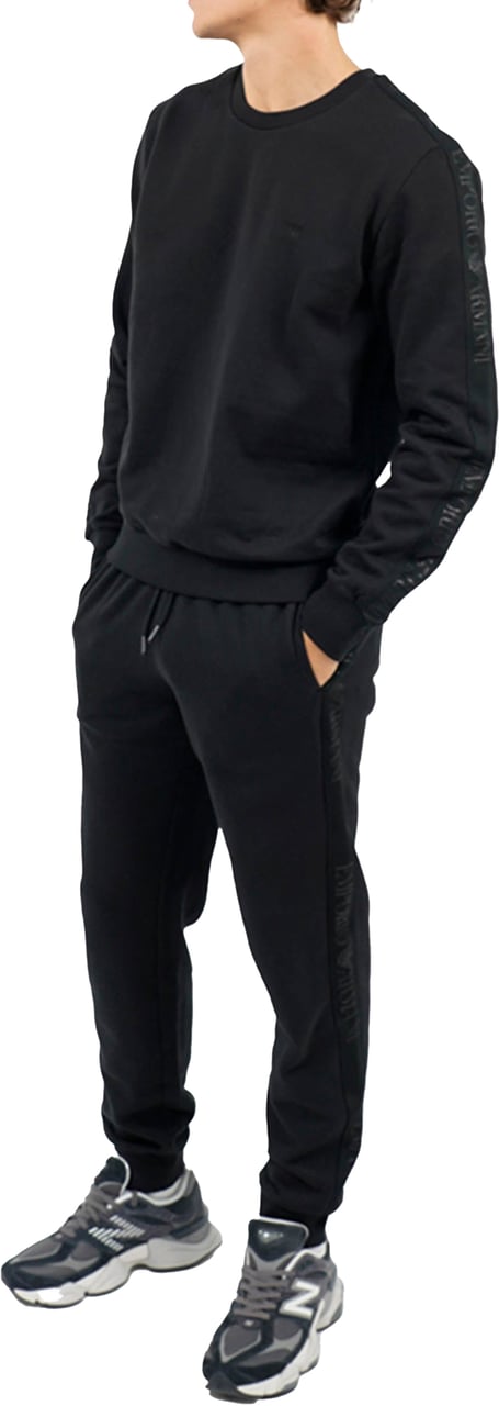 Emporio Armani Loungewear Tracksuit Zwart