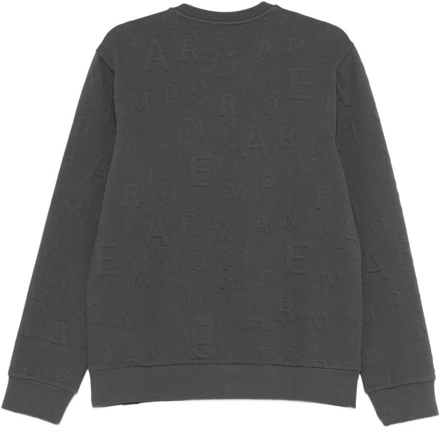 Emporio Armani Sweaters Grey Grijs