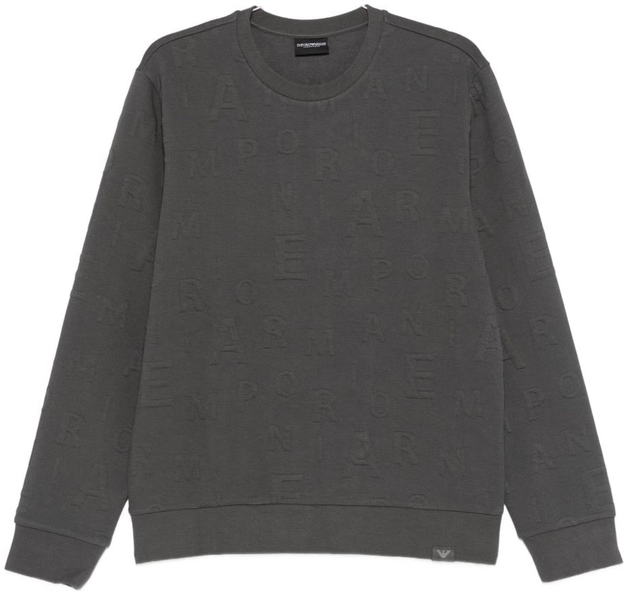 Emporio Armani Sweaters Grey Grijs