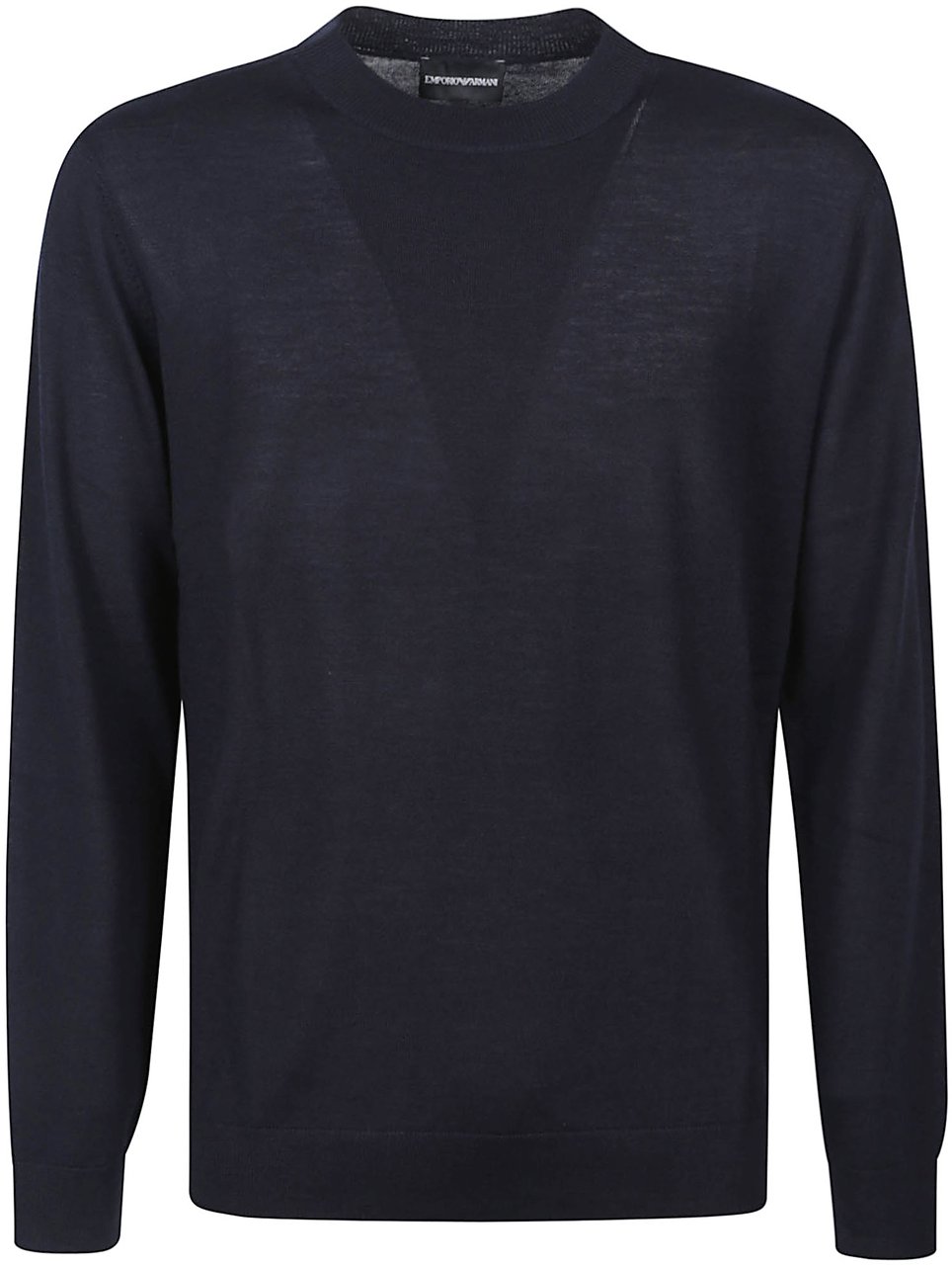 Emporio Armani Essential Sweater Blue Blauw