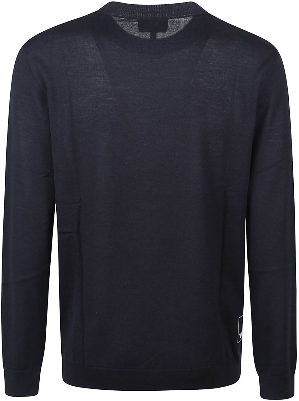 Emporio Armani Essential Sweater Blue Blauw