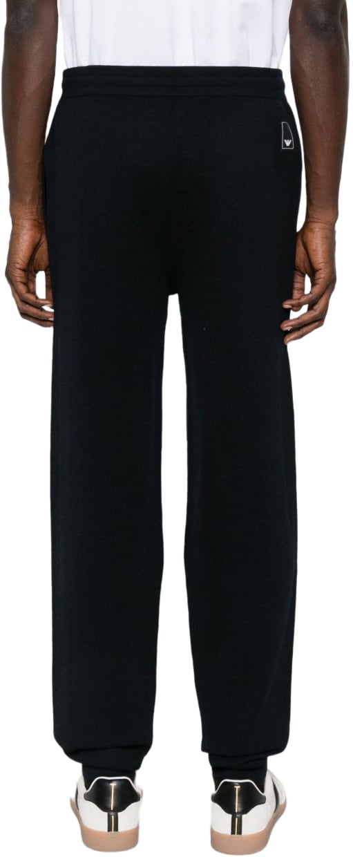 Emporio Armani Trousers Blue Blauw