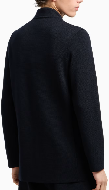 Emporio Armani Jackets Blue Blauw