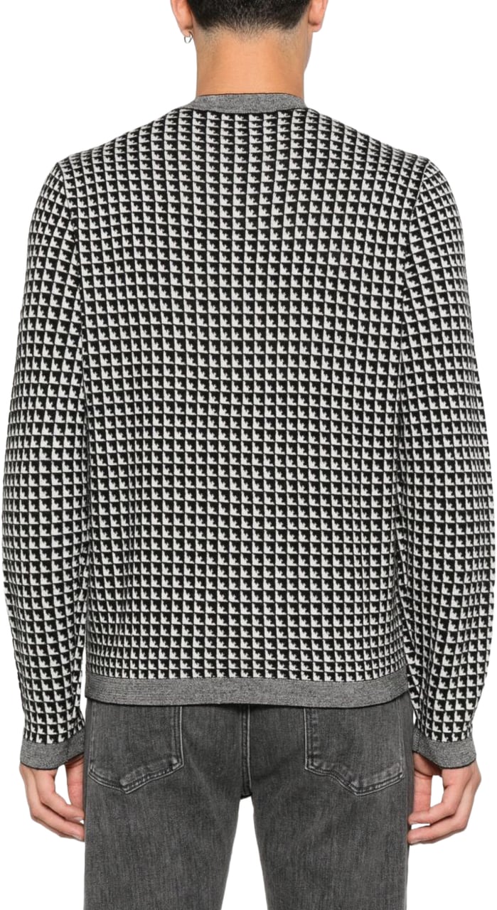 Emporio Armani Sweaters Black Zwart