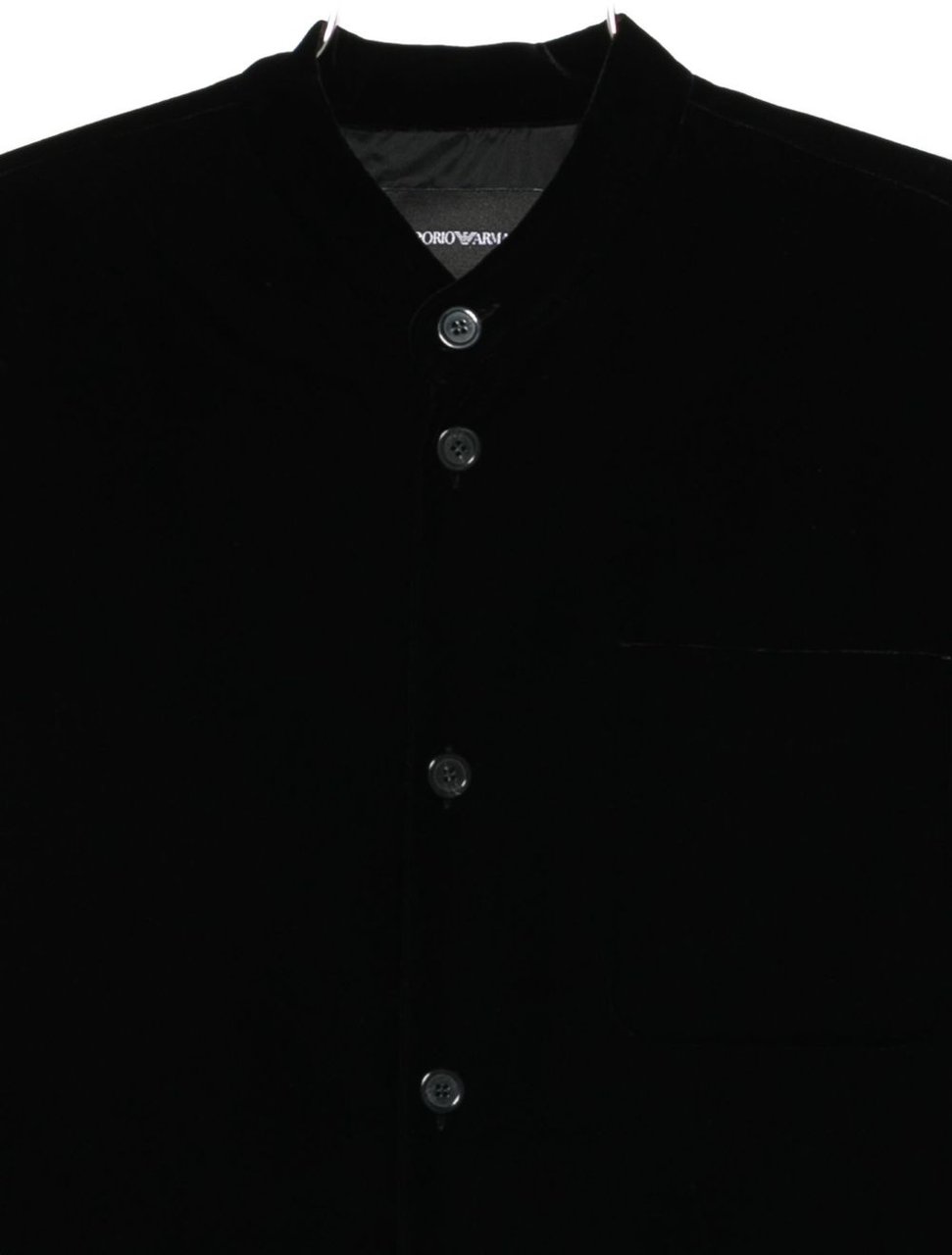 Emporio Armani Shirts Black Zwart