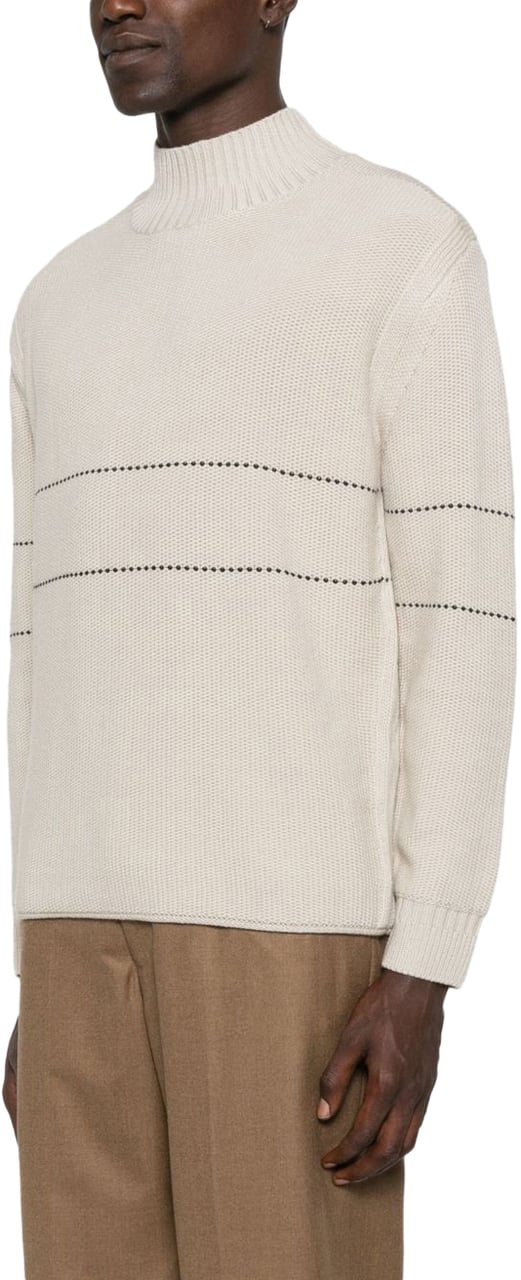 Emporio Armani Sweaters Beige Beige