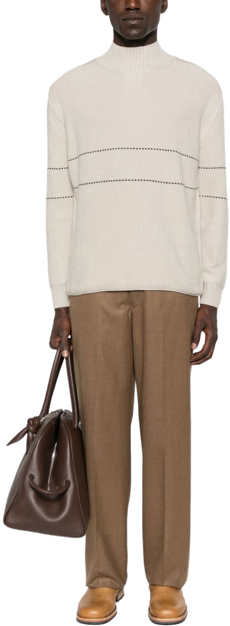 Emporio Armani Sweaters Beige Beige