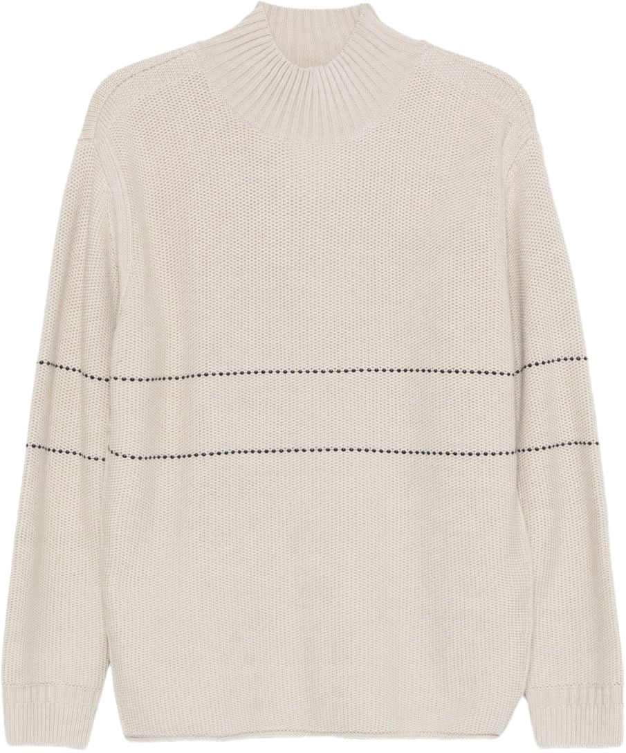 Emporio Armani Sweaters Beige Beige