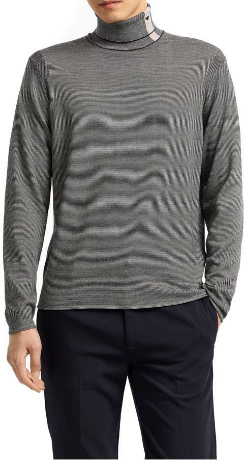 Emporio Armani Sweaters Cyan Cyaan