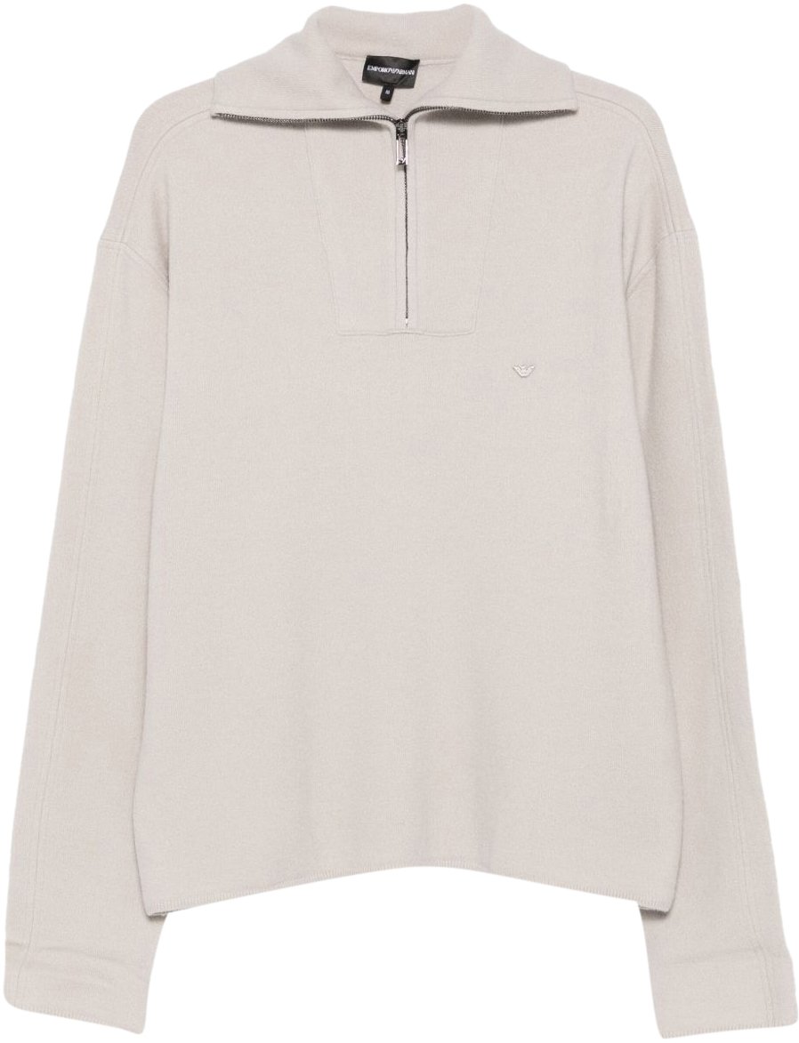 Emporio Armani Sweaters Grey Grijs