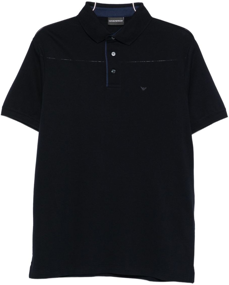 Emporio Armani T-Shirts And Polos Blue Blauw