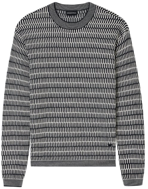 Emporio Armani Sweaters Blue Blauw