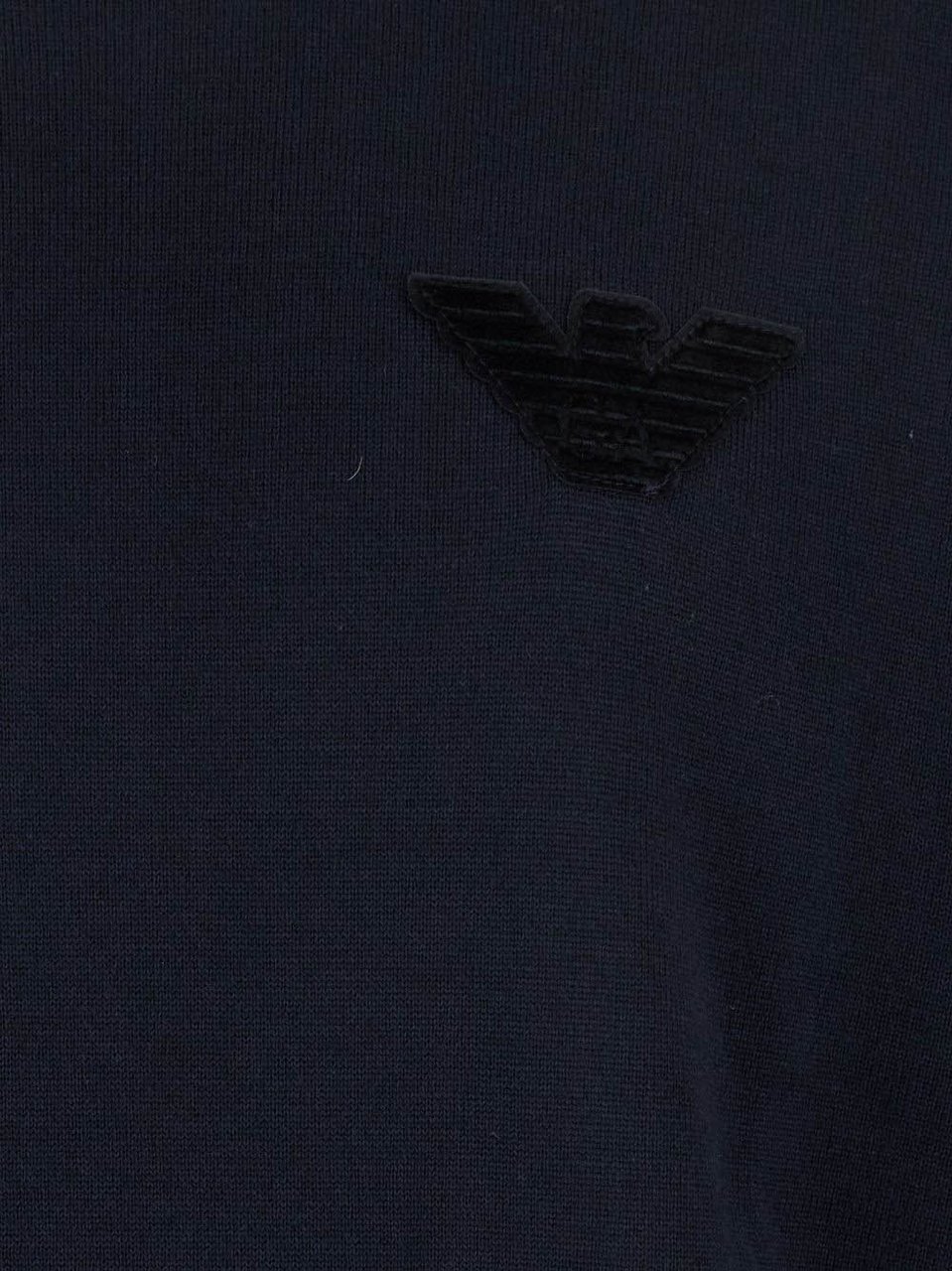 Emporio Armani Sweaters Blue Blauw